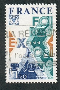 France #1504 used single