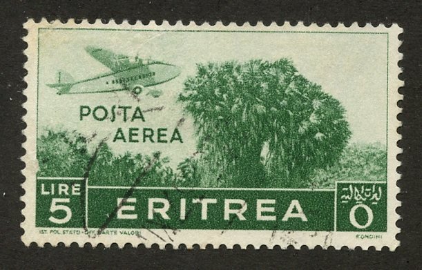 Eritrea, Scott #C15, Used