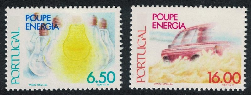 Portugal Energy Conservation 2v 1980 MNH SG#1816-1817