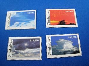 ZIMBABWE - SCOTT #986 - 989 - MNH