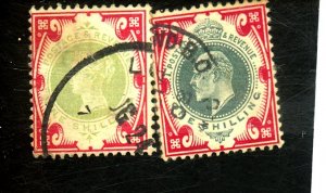 GREAT BRITAIN #126 138A USED FVF Cat $215