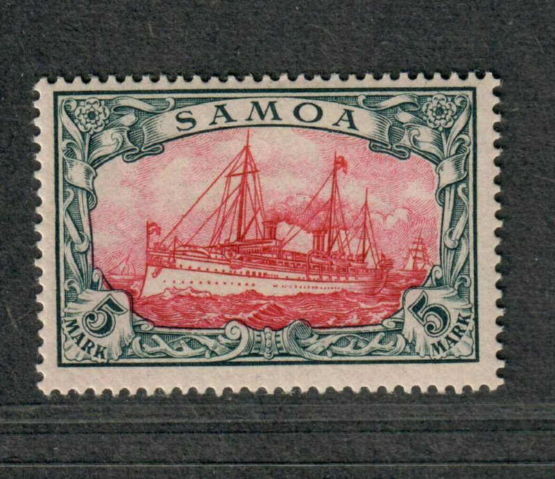 German Dominion Samoa Sc#69 M/NH/F-VF, Cv. $500