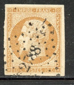 France # 14, Used. CV $ 6.50