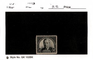 United States Postage Stamp, #623 Mint LH, 1926 Wilson (AD)