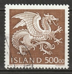 Iceland 1989 Sc 677 used