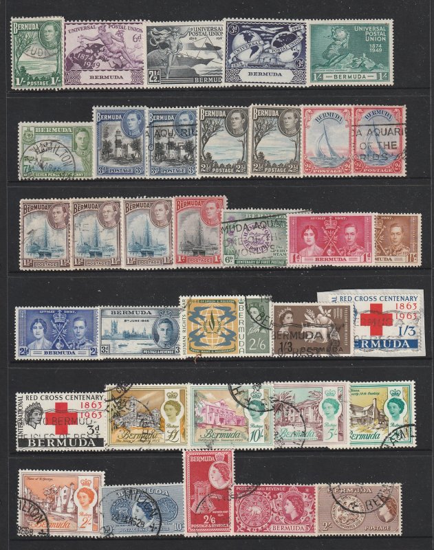 Bermuda a small M&U lot KGVI & early QE2