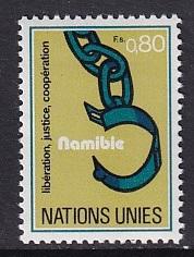 United Nations Geneva  #76  MNH   1978   Namibia