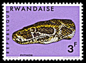 Rwanda 198, MNH, Snake, African Rock Python