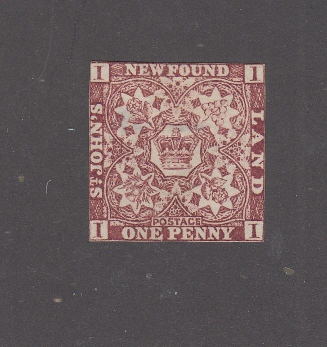 NEWFOUNDLAND # 15A x 2  MINT AND USED (Both with Tiny Thins) CAT VALUE $480 