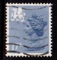 Wales - #WMMH30 Machin Queen Elizabeth II - Used