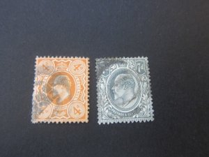 Great Britain 1902 Sc 144-45 set FU