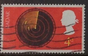 GB ERROR!!1967 DISCOVERIES 4d SG752a 'BROKEN SCALE' GOOD USED (cat £45 if MNH) 