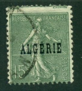 Algeria 1924 #9 U SCV (2024) = $0.40