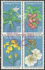 # 1783-1786 USED ENDANGERED FLORA