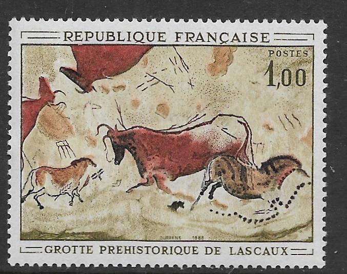 FRANCE,1204, MNH, PREHISTORIC PAINTINGS