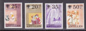 Netherlands Antilles # B 168-171, Mint Light Hinged