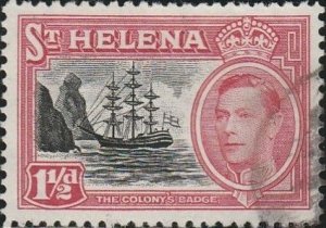 St. Helena, #120  Used  From 1938-40