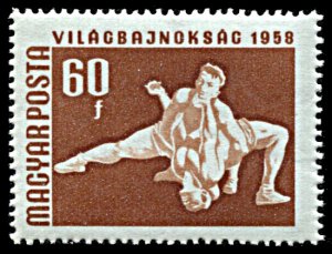 Hungary 1206, MNH, International Wrestling Championship
