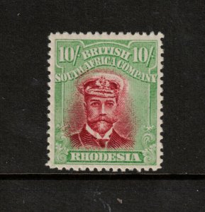 Rhodesia #133 Very Fine Mint Original Gum Lightly Hinged