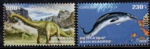 Armenia Cat# 936-937 Flora and Fauna Scott #1219-1220 Date of Issue: June 16 Vi