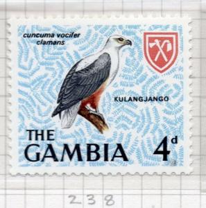 Gambia 1966 Early Issue Fine Mint Hinged 4d. 203908