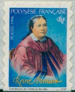 French Polynesia 1996 Sc#678A,SG747 Queen Pomare self adhesive MNH 