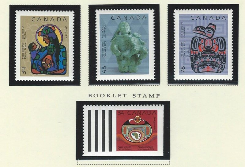 Canada MNH Scott cat.# 1294-1297