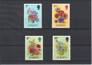 Jersey 1974 - Spring Flowers  - SG 103-106 MNH