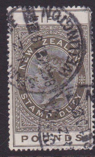 NEW ZEALAND 1880 Stamp Duty £50 used........................................7847