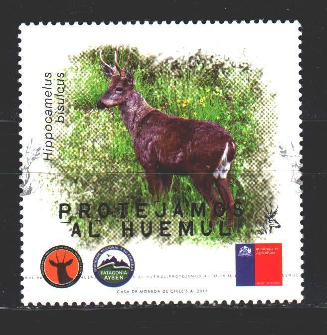 Chile. 2015. 2515 from the series. Deer fauna. MNH.