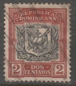 Dominican Republic 128 Coat of Arms 1906