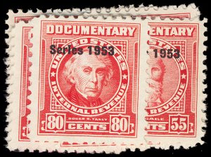 U.S. REV. DATED REDS R620-32  Mint (ID # 114269)