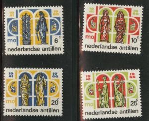 Netherlands Antilles  Scott 304-307 MNH** 1966 set