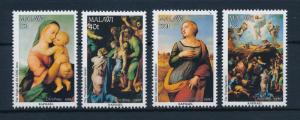 [50873] Malawi 1990 Christmas Paintings MNH