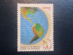 Canada # 1902  Summit Of The Americas Nice stamps  {ca1031}