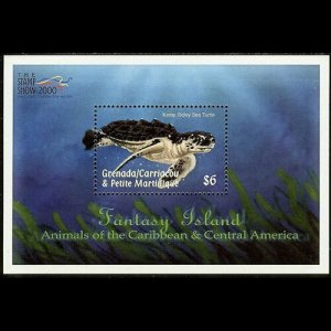 GRENADA GRENADINES 2000 - Scott# 2238 S/S Sea Turtle NH