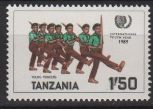 Tanzania 1986 - Scott 290  MNH - Youth Pioneers 