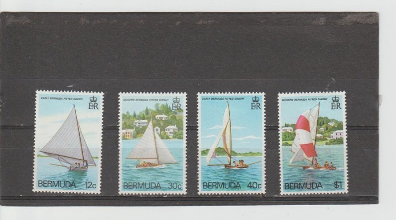 Bermuda  Scott#  437-440  MH  (1983 Fitted Dinghies)