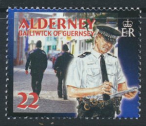 Alderney  SG A217  SC# 215 Police  Mint Never Hinged see scan 