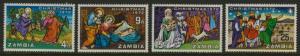 Zambia 90-3 MNH Christmas, Holy Family, Three Kings