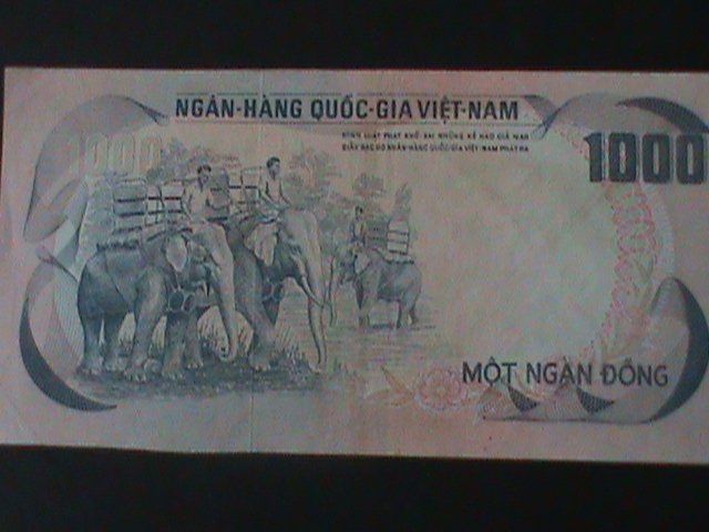 ​VIETNAM-BANK OF VIETNAM-1000 DONG-UN-.CIRCULATED-VF WE SHIP TO WORLDWIDE