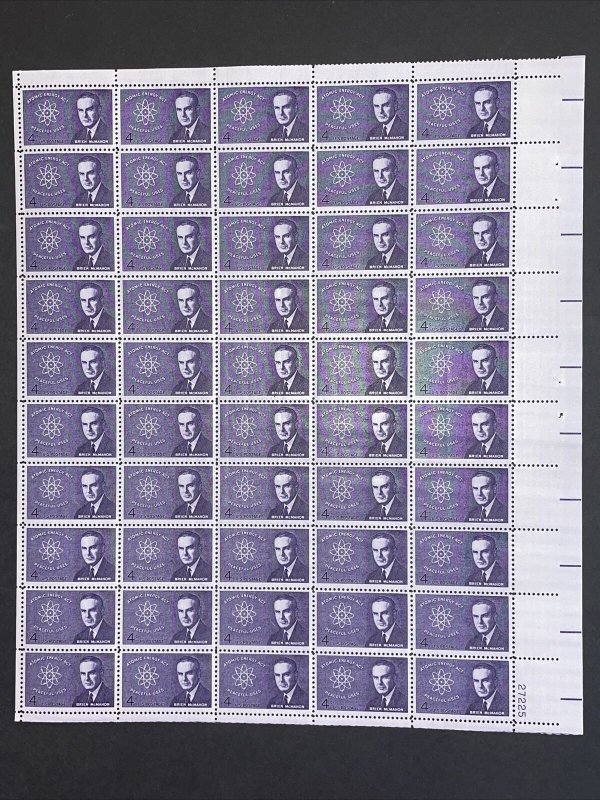 1962 sheet, Senator Brien McMahon, Sc# 1200 