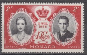 Monaco Scott #367 1956 MNH