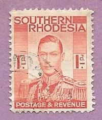 Southern Rhodesia Used Stamp Scott 43 #ca