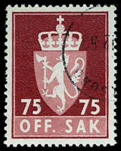 NORWAY O77  Used (ID # 55840)