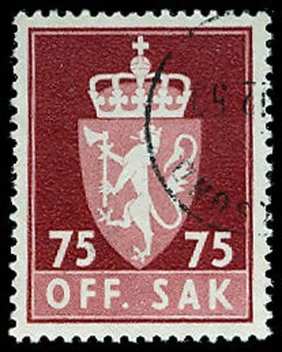 NORWAY O77  Used (ID # 55840)