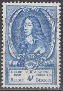 Belgium Scott #440 1952 Used