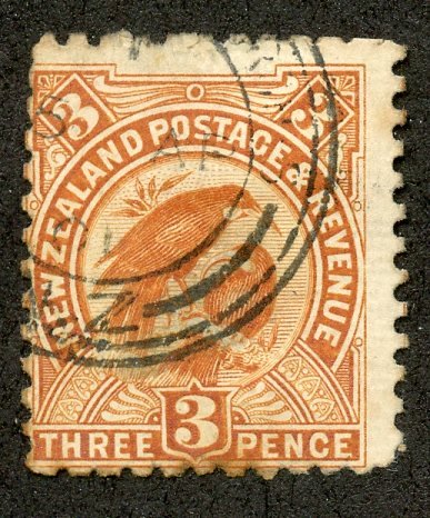 New Zealand, Scott #89, Used