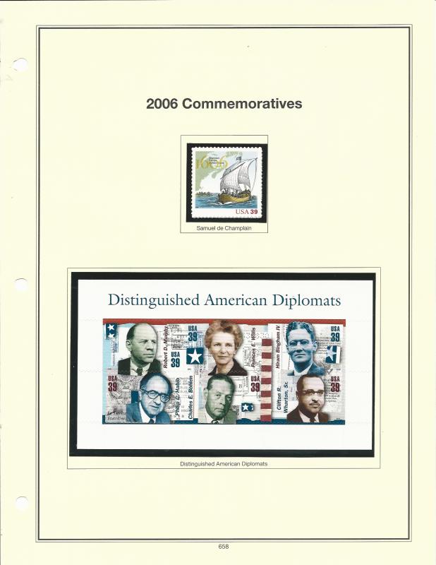 US Commemoratives 2006