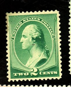 213 MINT FVF OG LH Cat $40